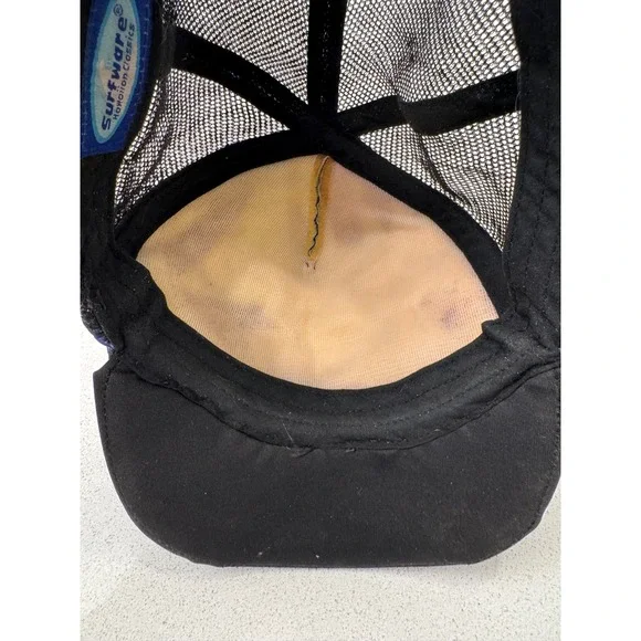 Hawaii Islands Trucker Hat Souvenir Black‎ Mesh Snapback Cap - Picture 9 of 11